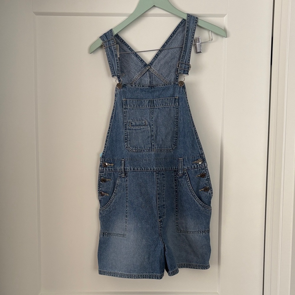 Xhilaration Light Blue Denim Overalls Size Small